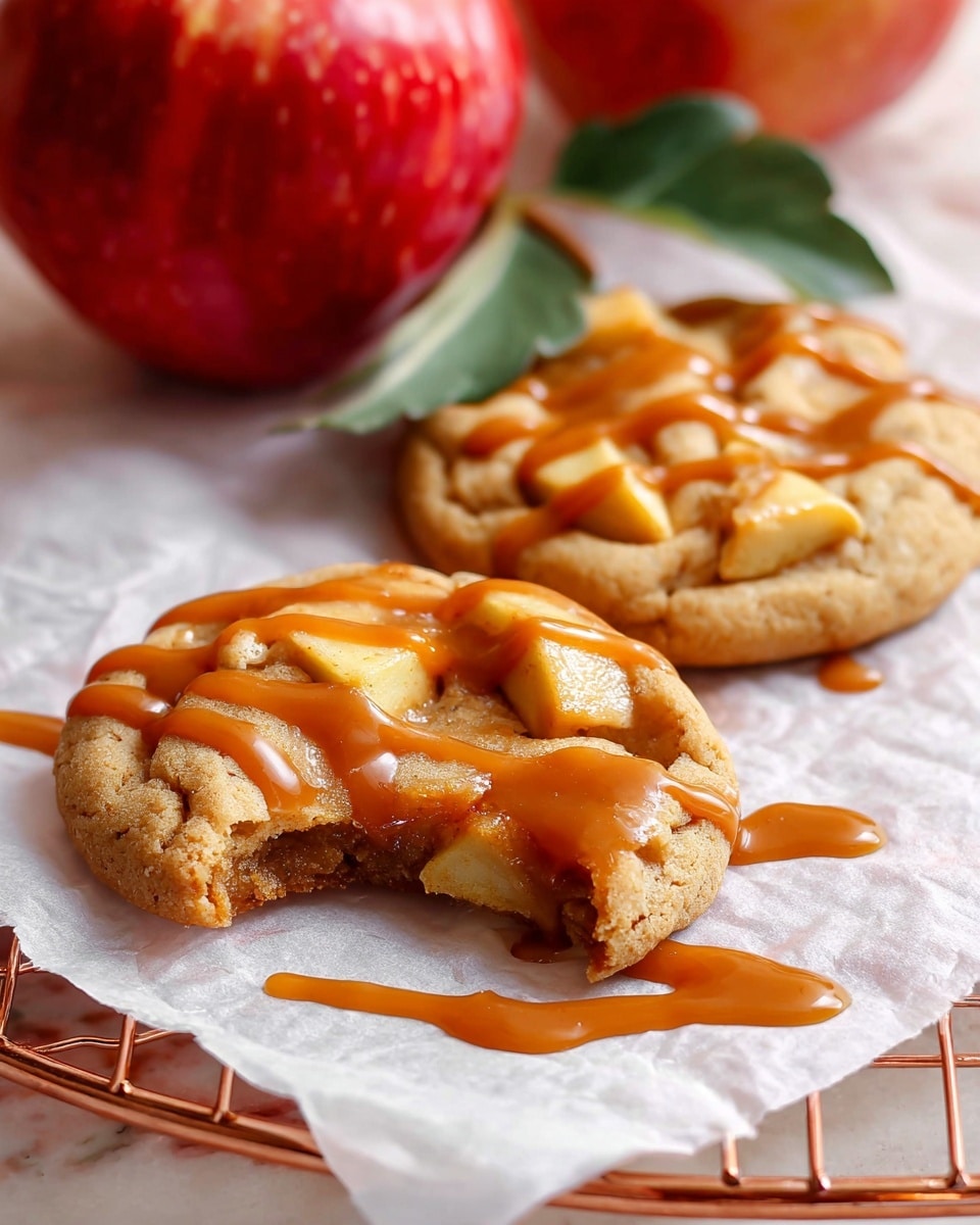Cozy Autumn Caramel Apple Cookies: Your New Fall Favorite
